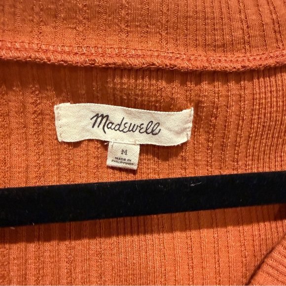Madewell Terracotta Twinset Cardigan Top 2 Pieces - Picture 2 of 15